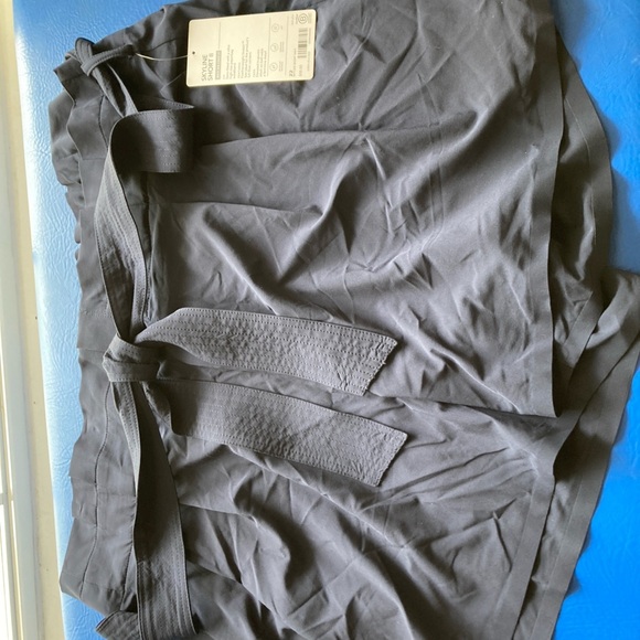 Athlete womens skyline shorts size 22 black polyester elastic back waist - Picture 5 of 5